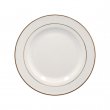 Plato cerámica sublimable con filo dorado uso decorativo - Ø205mm