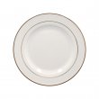  Plato de cerámica para sublimación de Ø205mm con filo dorado de uso decorativo