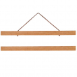 Magnetic Teak Wood Poster Holder 31cm