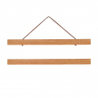 Magnetic Teak Wooden Poster Holder 21cm