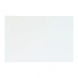 Lámina de aluminio blanca para sublimación rectangular de 17,4 x 12,5 cm