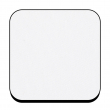 Posavasos textil sublimable con base de goma - Cuadrado 9x9cm
