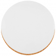 Sublimation cardboard coasters cork base round Ø10cm - Pack of 6 units