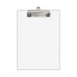 Portapapeles con pinza de aluminio sublimable - 15,2x22,8cm - A5