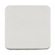 Sublimation Cardboard with Base Rubber Coaster - Square 9,5x9,5cm