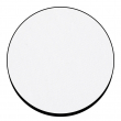Sublimable Textile Coaster with Rubber Base - Round Ø10cm