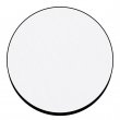 Sublimable Textile Coaster with Rubber Base 3mm - Round Ø10cm