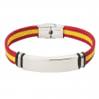 Bracelet en acier inoxydable pour gravure - Argent/Espagne