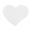 Heart-Shaped Cardboard Sublimation Jigsaw Puzzle - 104 pieces 