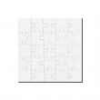 Puzzle en bois sublimable forme carrée 17x17cm - 25 Pièces