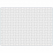 Sublimable Rectangular Cardboard Puzzle 300 Pieces - 29.2x40.3cm