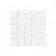 Puzzle de madera para sublimación forma cuadrada - 25 Piezas