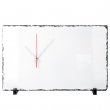 Horloge rectangulaire en ardoise pour sublimation de 25x40cm