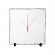 Sublimation Rock Slate Clock - Square - 27x27cm