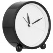 Reloj despertador de plástico sublimable - Negro