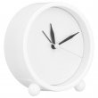Reloj despertador de plástico sublimable - Blanco