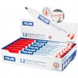 Rotulador Rojo para pizarra blanca Milan - Caja de 12 uds 
