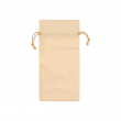Sac en jute sublimable pour bouteilles 17x34cm