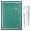 Kit pour loisirs créatifs - Tapis de découpe, scalpel et règle