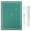 Kit pour loisirs créatifs - Tapis de découpe, scalpel et règle