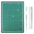 Kit pour loisirs créatifs - Tapis de découpe, scalpel et règle