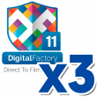 Extension de licence jusqu'à 3 imprimantes pour CadLink Digital Factory v11 DTF