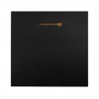 MDF Hanging Bracket Photo Panels - Black 15x15cm