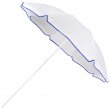 Parasol de plage pour sublimation avec liseré bleu