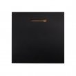 Soporte de madera para colgar paneles fotográficos - Negro 15x15cm