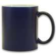 Taza azul mate