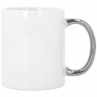 Mug sublimable avec anse argent métallisé