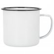 Taza enamel Blanca