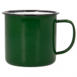 Green Enamel Mug