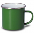 Mug en émail pour sublimation couleur vert