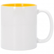 Mug sublimable avec intérieur coloré jaune