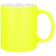 Taza para sublimación color neón mate - Amarillo