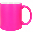 Taza para sublimación color neón mate - Rosa