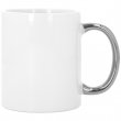 Sublimation Mug - Handle Metallised - Silver