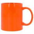 Mug orange à personnaliser