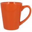 Mug conique céramique couleur orange