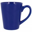 Taza de cerámica cónica color azul