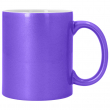 Taza efecto perlado color morado