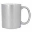 Mug sublimable en céramique argent granuleux