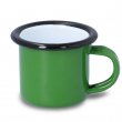 Mini mug en émail pour sublimation couleur vert