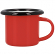 Mini tasse émaillée sublimable - Rouge