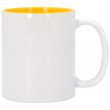 Taza para sublimación con interior de color Amarillo