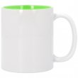 Mug sublimable avec intérieur coloré vert clair