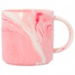 Taza para sublimación efecto mármol Rosa 10oz