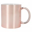 Mug sublimable en céramique or rose miroir