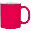 Taza fucsia mate para grabado láser